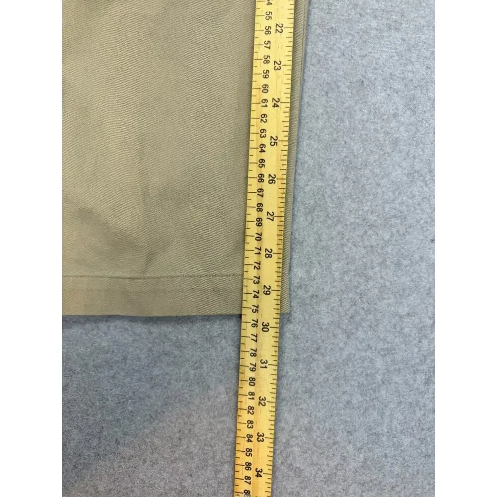 Polo Ralph Lauren‎ Pants Men's 38x30 Tan Classic Fit Chino Brown Measures 35x30